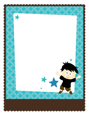 8.5x11 School Template clipart