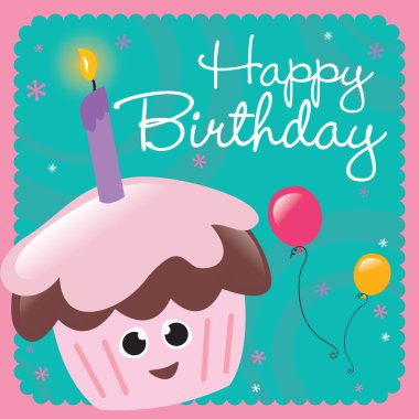 Happy Birthday Card clipart