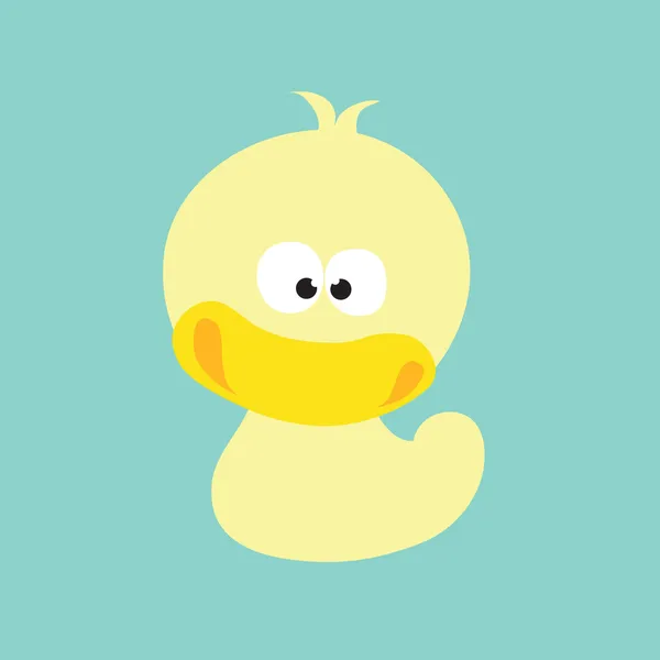 Quacked-up ördek — Stok Vektör