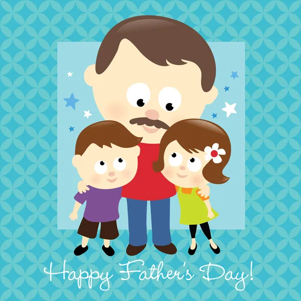 Heureux Pères Jour 2 — Image vectorielle
