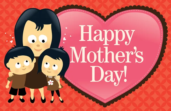 Banner Šťastný den matek — Stockový vektor
