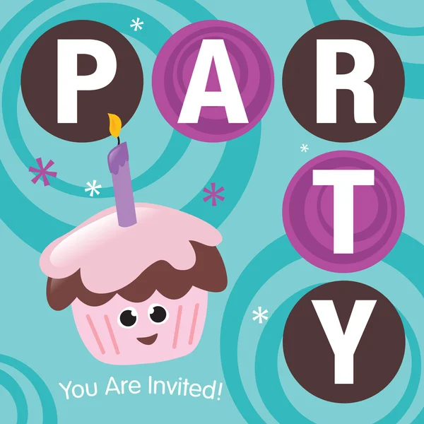 Invitación a la fiesta — Archivo Imágenes Vectoriales