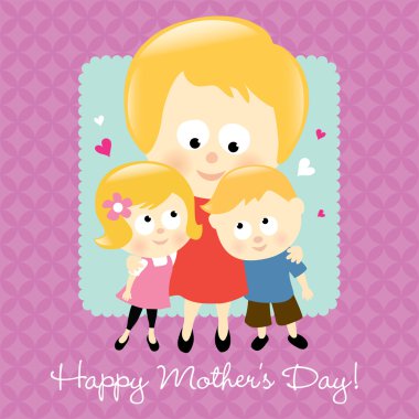 Happy Mother's Day Blonde clipart