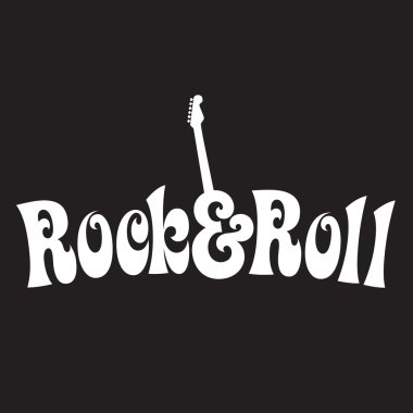 70s Rock and Roll design clipart