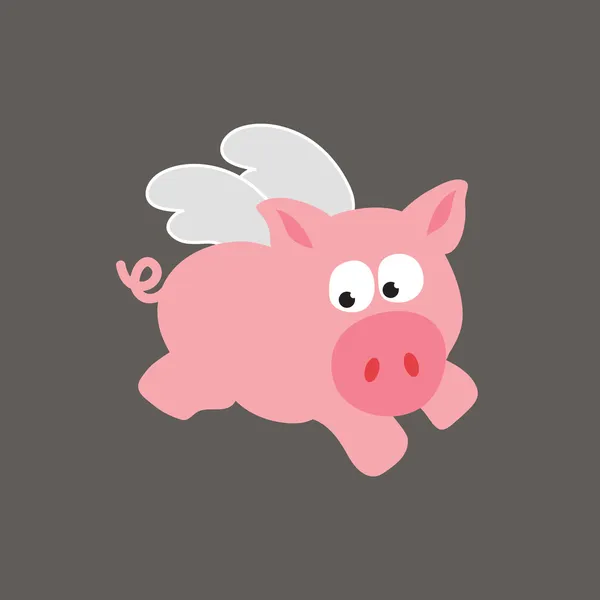 Flying pig Vector Art Stock Images | Depositphotos