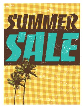 Summer Sale Template clipart