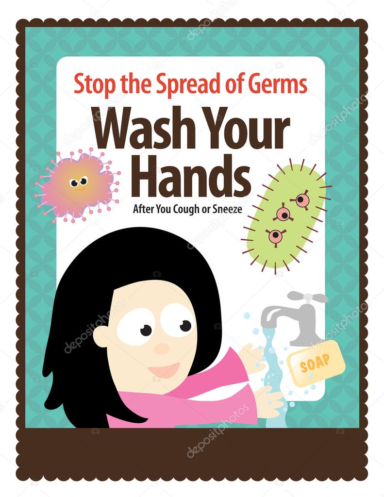 8.5x11 Flyer (Wash Your Hands)