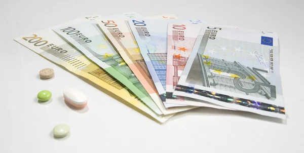 Cost of medicine — Stock Photo, Image