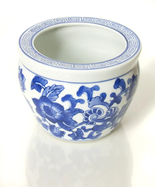 Čínská keramická váza — Stock fotografie