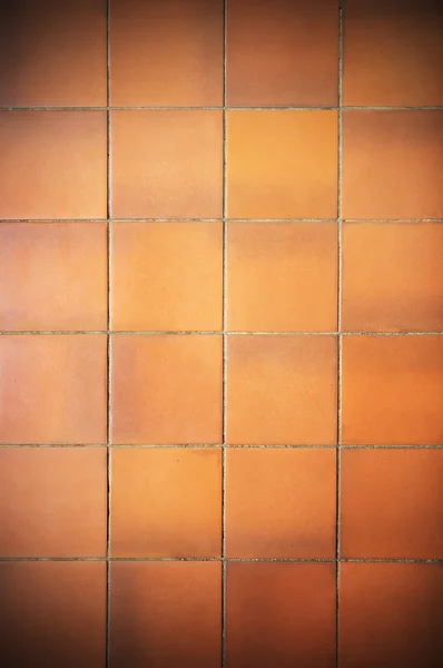 Dirty red tiles — Stock Photo, Image