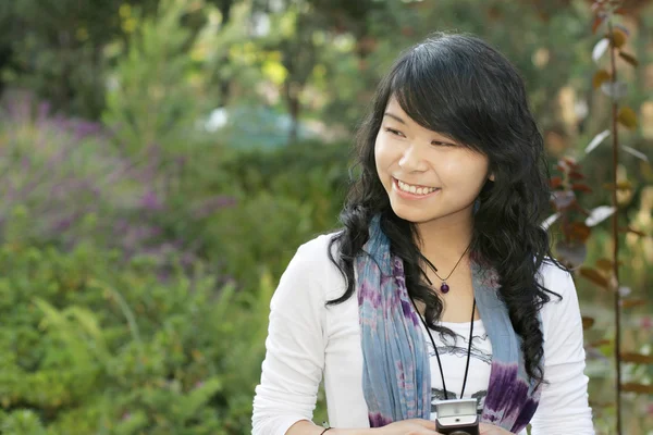 stock image Beautiful young woman