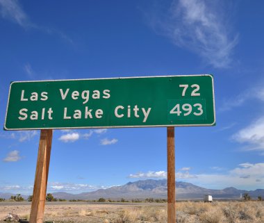 Vegas Mileage Marker clipart