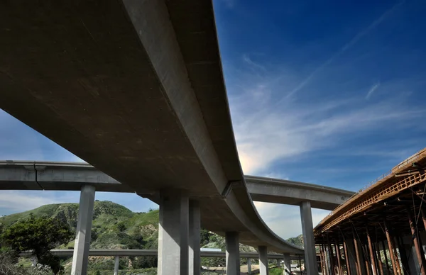 Autopistas de Los Ángeles Imagen de archivo