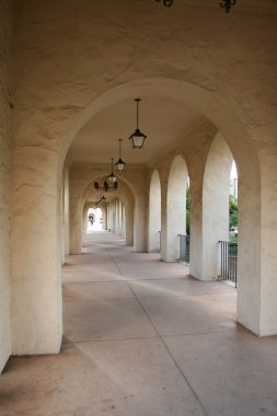 Endless Stucco Archways clipart
