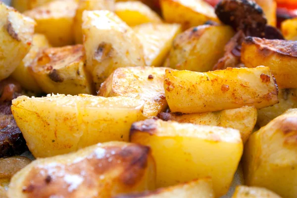 Гарячі смаженою картоплею — стокове фото