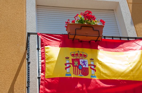 stock image Spanish flag