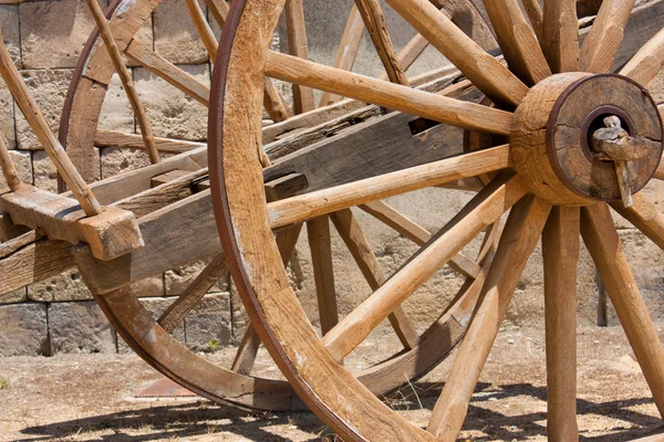 stock image Wagon wheels