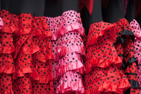 Платья фламенко — стоковое фото