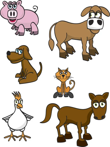 stock vector Farm Animals