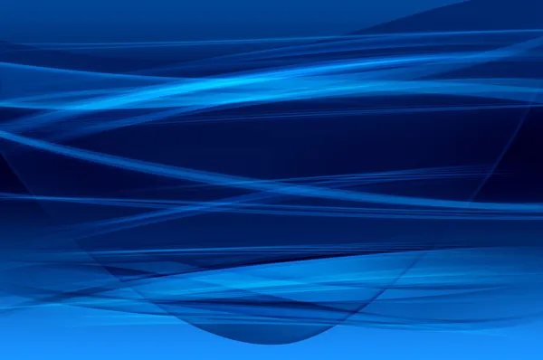 Fondo azul abstracto, onda, velo o textura de humo - generado por ordenador — Foto de Stock