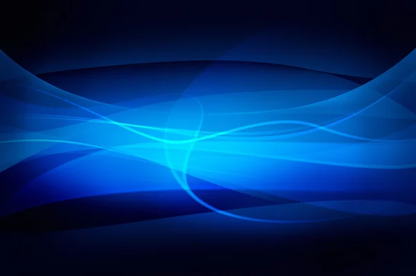 Abstracte blauwe achtergrond, Golf, sluier of rook texture - computer gegenereerde — Stockfoto