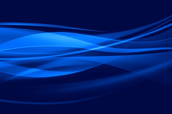 Astratto sfondo blu, onda, velo o fumo texture - generato dal computer — Foto Stock