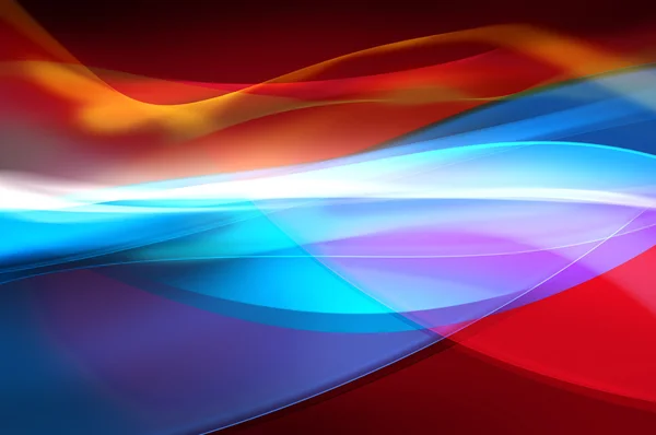 Abstrakt färgad bakgrund, våg, slöja eller rök textur - dator Gene — Stockfoto