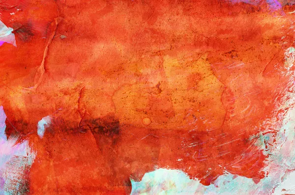 Pintura grunge abstracta hecha a mano para un fondo colorido —  Fotos de Stock