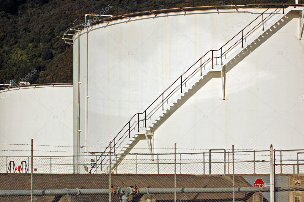 Chemical Storage tanks at Seaview