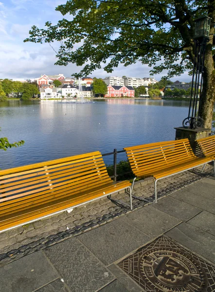 Lagoa Stavanger — Fotografia de Stock