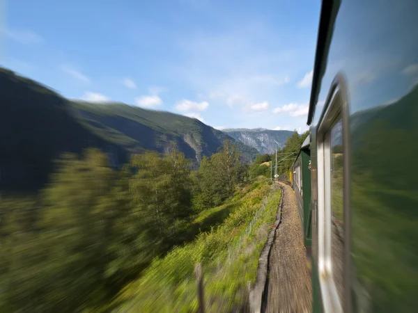 Flam järnväg — Stockfoto