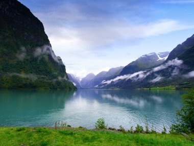Norwegian Fjords clipart