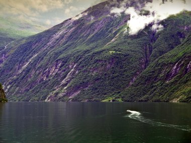 Geiranger Fjord, Norway clipart