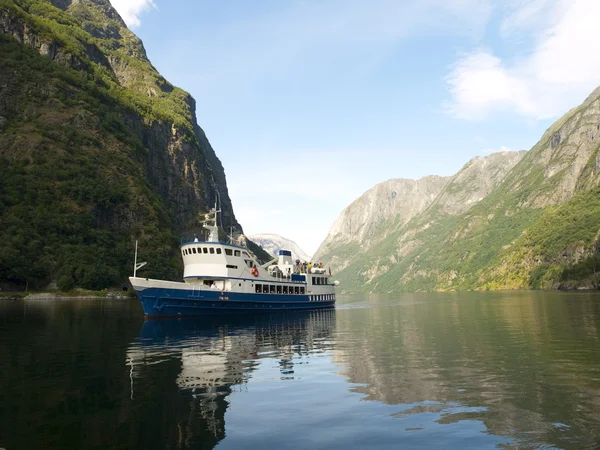 Gudvangen Fjord — Stock Photo, Image