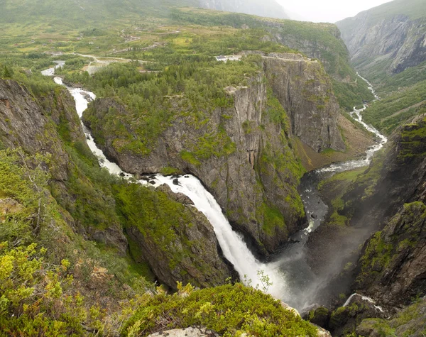 Cachoeira Voringfossen — Fotografia de Stock