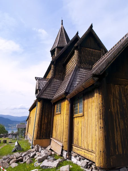 ウルネスの木造教会 — ストック写真