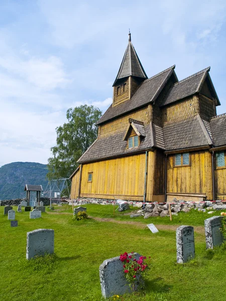 Kościół kościelny w Urnes — Zdjęcie stockowe