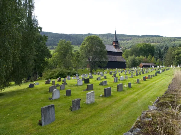 Chiesa vichinga di Kaupanger — Foto Stock