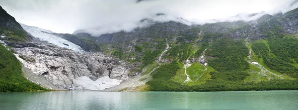 Boyabreen ledovec v Norsku — Stock fotografie