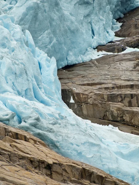 Briksdal льодовик — стокове фото