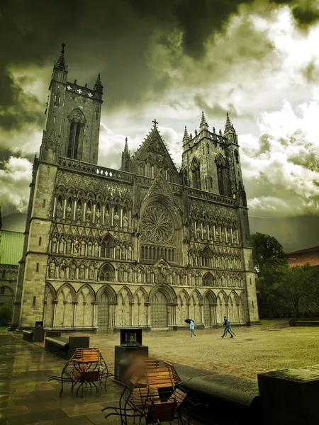Trondheim Cathedral — Stock Photo, Image