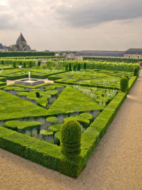 Gardens of Villandry clipart