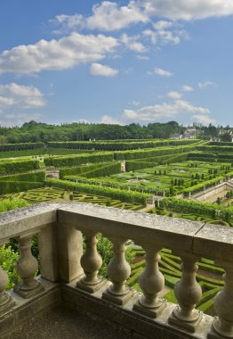 Villandry Castle Gardens clipart