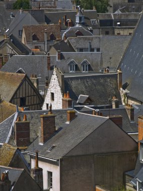 Roofs of Amboise clipart