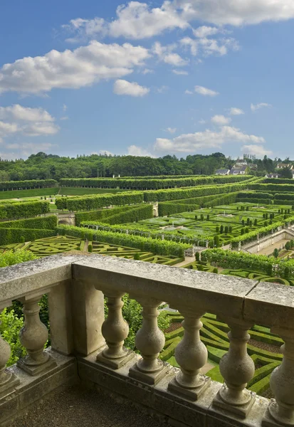 Jardines del Castillo de Villandry — Foto de Stock