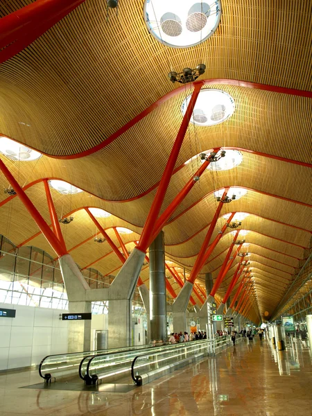 Lotnisko Barajas, Madryt — Zdjęcie stockowe