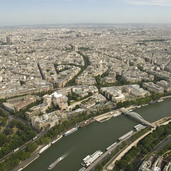 Παρίσι από τον πύργο του Άιφελ — Φωτογραφία Αρχείου