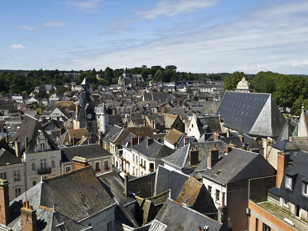 Amboise från slottet — Stockfoto