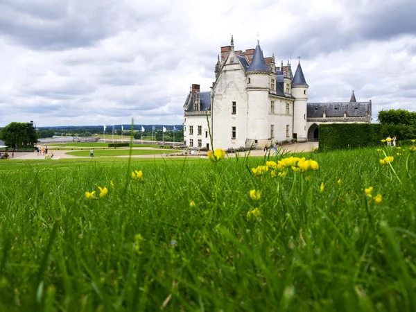 Castello di Amboise nella Valle della Loira — Foto Stock
