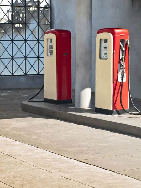 stock image Vintage Gas Pumps